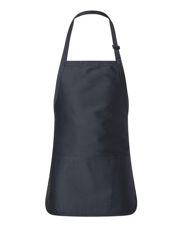 Full-Length Apron with Pouch Pocket 4250