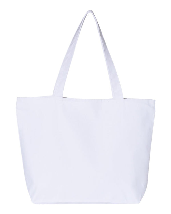 A Horse Tale Jumbo Zippered Tote - Upload Your Horse