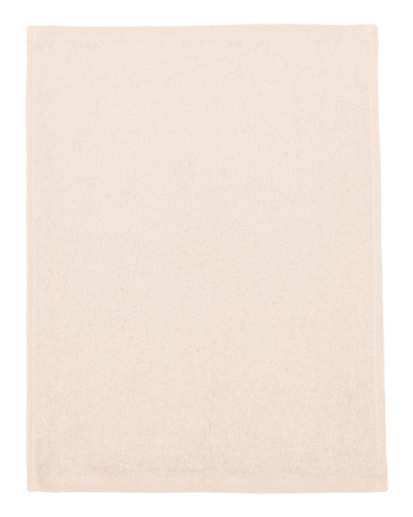 Embroidered Hemmed Hand Towel