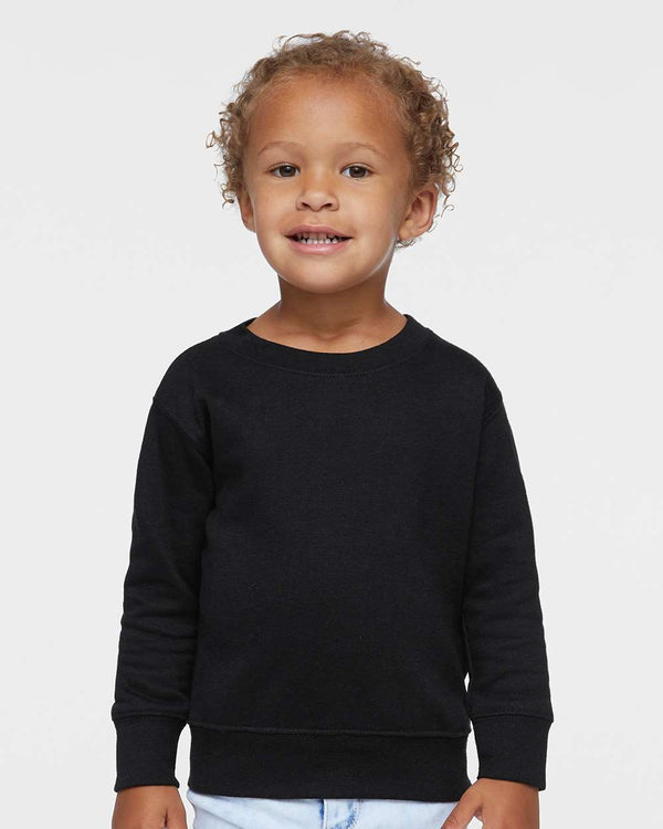 Rabbit Skins - Sweat-shirt en molleton col rond pour tout-petits - 3317