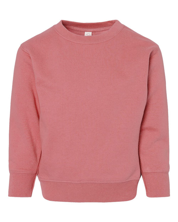 Rabbit Skins - Toddler Fleece Crewneck Sweatshirt - 3317