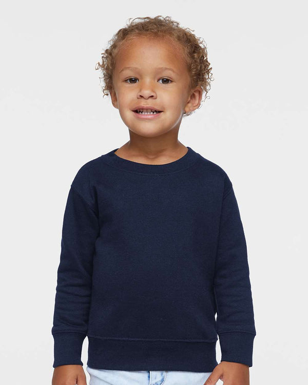 Rabbit Skins - Sweat-shirt en molleton col rond pour tout-petits - 3317