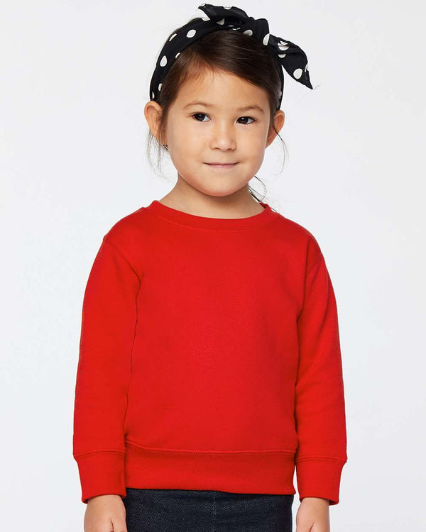 Rabbit Skins - Sweat-shirt en molleton col rond pour tout-petits - 3317
