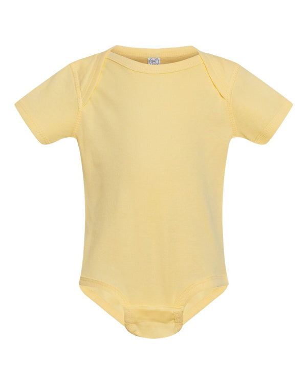 Rabbit Skins - Infant Baby Rib Bodysuit - 4400