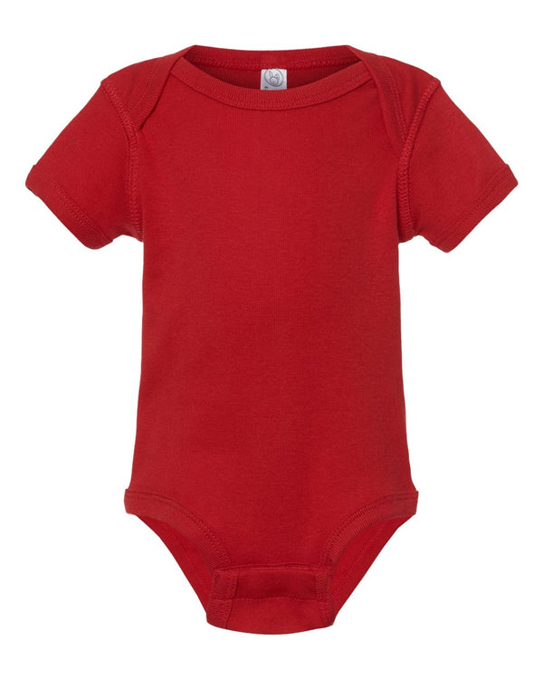 Rabbit Skins - Infant Baby Rib Bodysuit - 4400