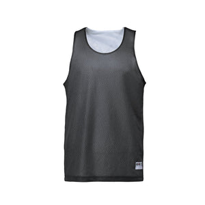 CX2 S4480Y Reverse Youth Performance Reversible Mesh Tank Top — front view - Grey