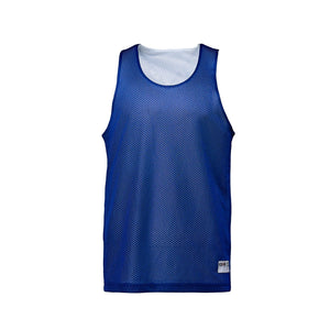 CX2 S4480Y Reverse Youth Performance Reversible Mesh Tank Top — front view - Royal