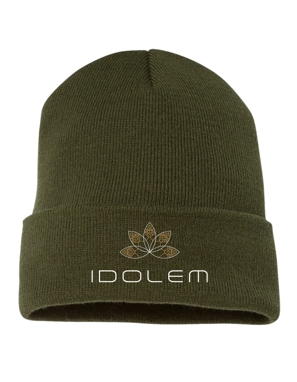Toque côtelée Idolem Hot Yoga brodée
