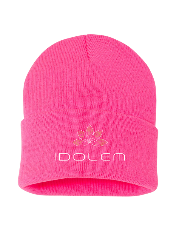 Toque côtelée Idolem Hot Yoga brodée