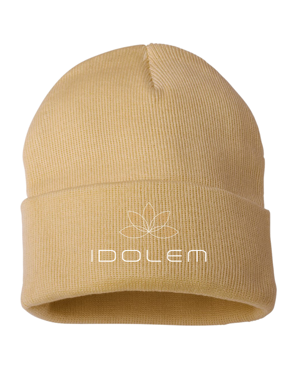 Toque côtelée Idolem Hot Yoga brodée