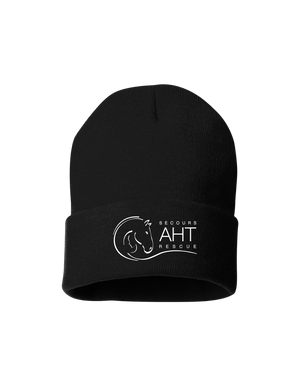 Embroidered A Horse Tale Cuffed Toque