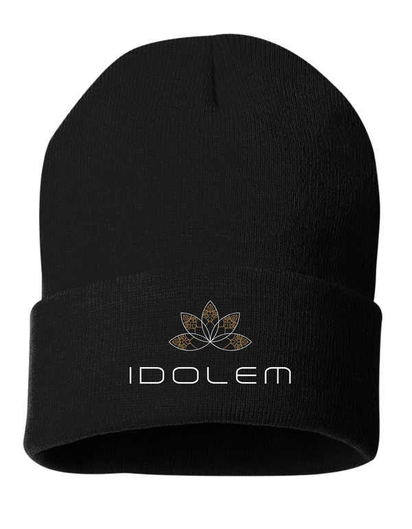 Toque côtelée Idolem Hot Yoga brodée