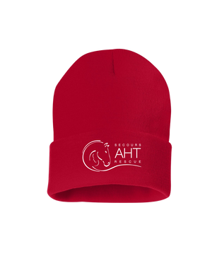Embroidered A Horse Tale Cuffed Toque