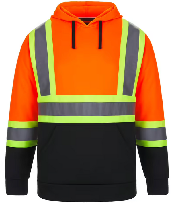 CX2 Hivis - Long Haul Polyester Pullover Hoodie