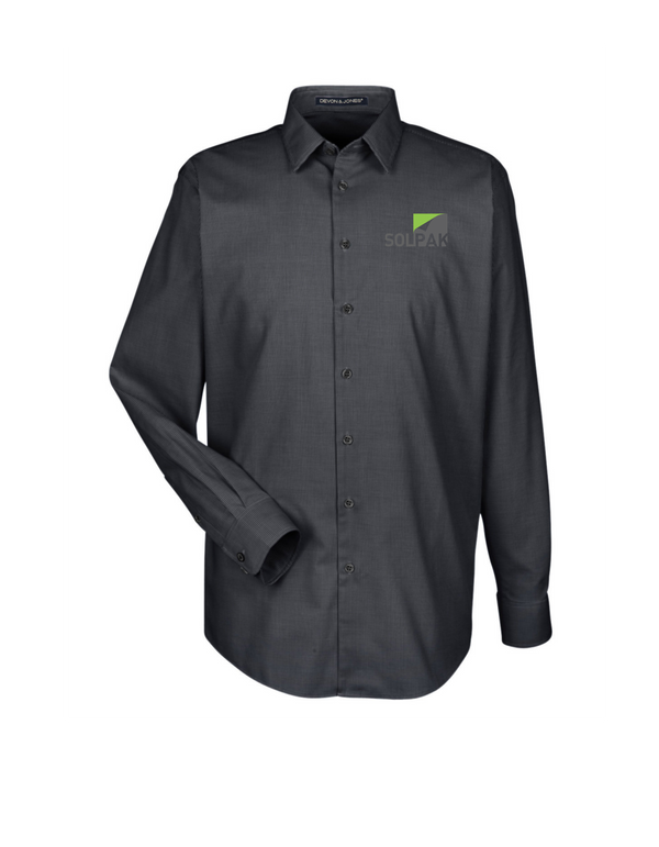 Devon & Jones Men's Royal Dobby Shirt - DG532