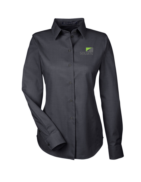 Devon & Jones Women's Royal Dobby Shirt - DG532W