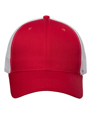 Mesh-Back Twill Trucker Cap — Valucap VC400