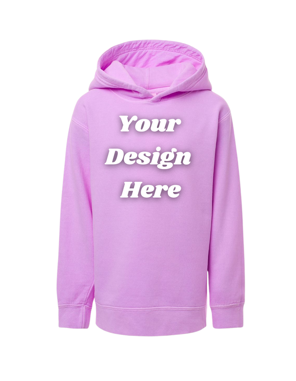 Comfort Colors - Youth Lightweight Fleece Hooded Sweatshirt - 1467Y