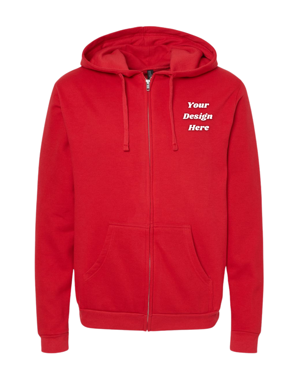 Sweat à capuche zippé unisexe en polaire personnalisé M&amp;O - 3331
