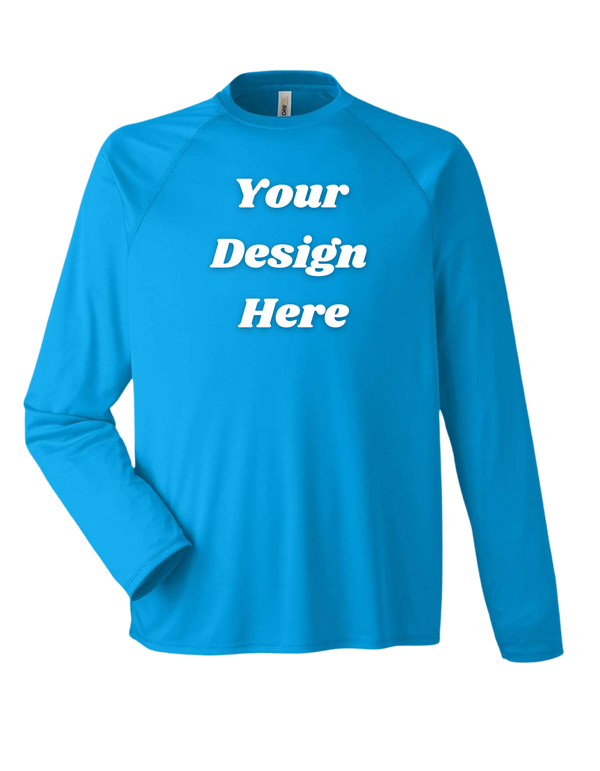 CORE365 Unisex Ultra UVP™ Marina Raglan Long Sleeve T-Shirt - CE110