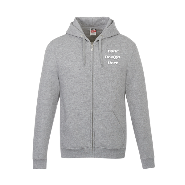 CSW 24/7 Adult Full Zip Hooded Sweatshirt - L00555