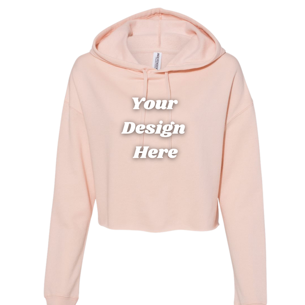 Independent Trading Co. - Women’s Lightweight Crop Hooded Sweatshirt - AFX64CRP