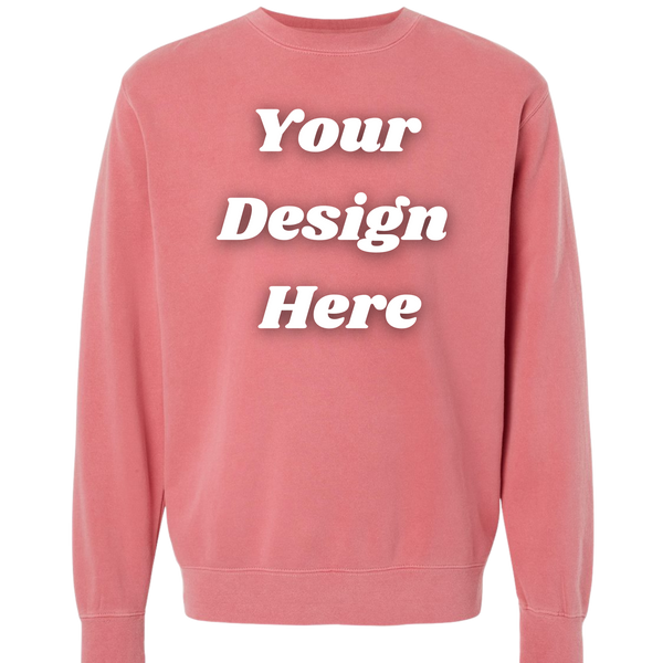 Independent Trading Co. - Sweat-shirt col rond pigmenté mi-épais - PRM3500