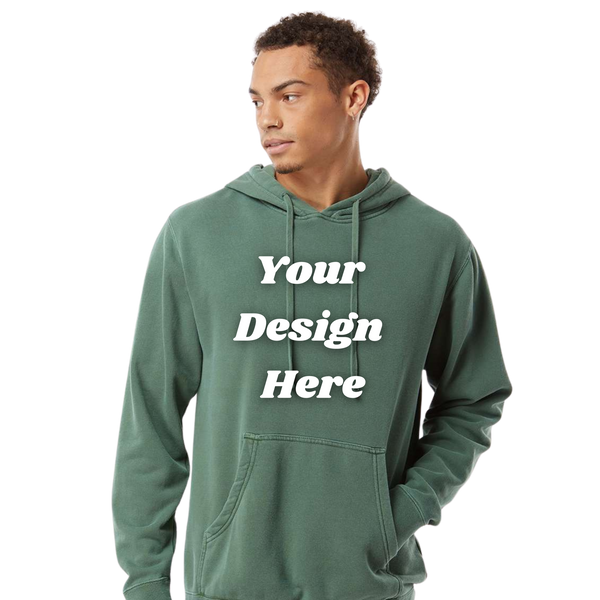 Independent Trading Co. - Midweight Pigment-Dyed Hooded Sweatshirt - PRM4500