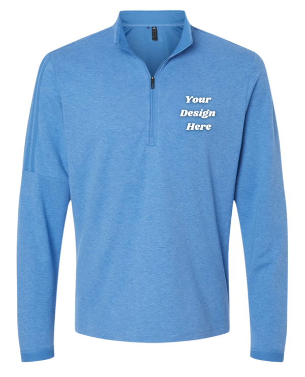 Adidas - 3-Stripes Quarter-Zip Sweater - A554