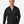Adidas A2027 men's ultimate365 wind quarter-zip pullover in Black — model front view