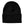 ATC C100 Everyday Knit Cuff Toque front view - Black