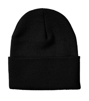 ATC C100 Everyday Knit Cuff Toque front view - Black