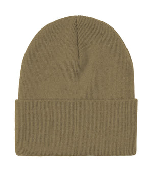 ATC C100 Everyday Knit Cuff Toque front view - Coyote Brown