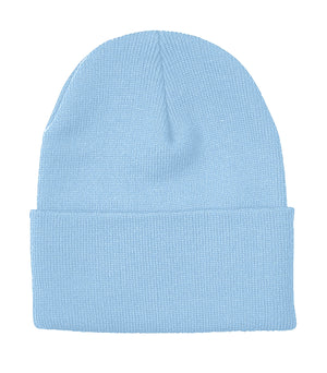 ATC C100 Everyday Knit Cuff Toque front view - Light Blue