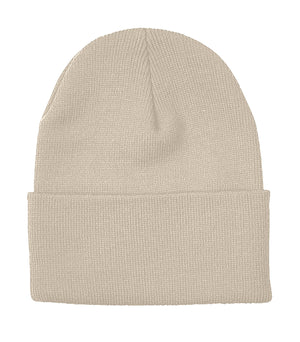 ATC C100 Everyday Knit Cuff Toque front view - Sand