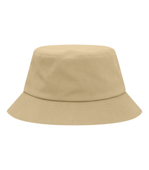 ATC C1302 Light Khaki cotton twill bucket hat standard product view