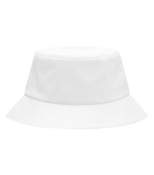 ATC C1302 White cotton twill bucket hat standard product view