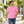ATC ATC1000 Candy Pink unisex tee — neighbourhood walk lifestyle photo