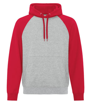 ATC ATCF2550 Athletic Heather/Red, front view