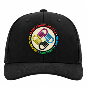A Tiny Town Foundation Richardson 112 Trucker Cap — Black