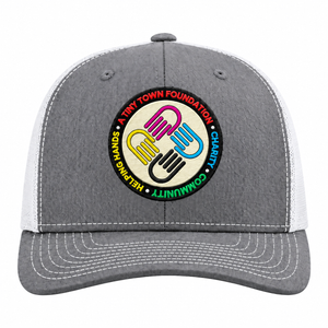 A Tiny Town Foundation Richardson 112 Trucker Cap — Heather Grey/White