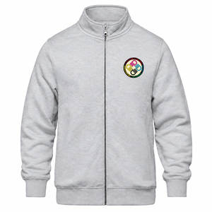 A Tiny Town Foundation Momentum Full-Zip Sweatshirt — Ash Grey
