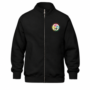 A Tiny Town Foundation Momentum Full-Zip Sweatshirt — Black