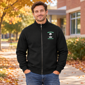 Birchwood Elementary - Embroidered Adult Unisex Zip Up (No Hood) lifestyle mockup