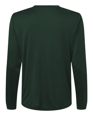 CORE365 CE10LW Women's Capital Performance Long Sleeve T-Shirt, back view - Forest