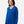 CORE365 CE10LW Women's Capital Performance Long Sleeve T-Shirt, model side view - True Royal