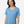 CORE365 CE10W Women's Capital Performance T-Shirt, model front view - Columbia Blue