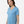CORE365 CE10W Women's Capital Performance T-Shirt, model side view - Columbia Blue
