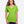 CORE365 CE111W Women's Fusion ChromaSoft™ Performance T-Shirt, model front view - Acid Green
