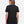 CORE365 CE111W Women's Fusion ChromaSoft™ Performance T-Shirt, model back view - Black